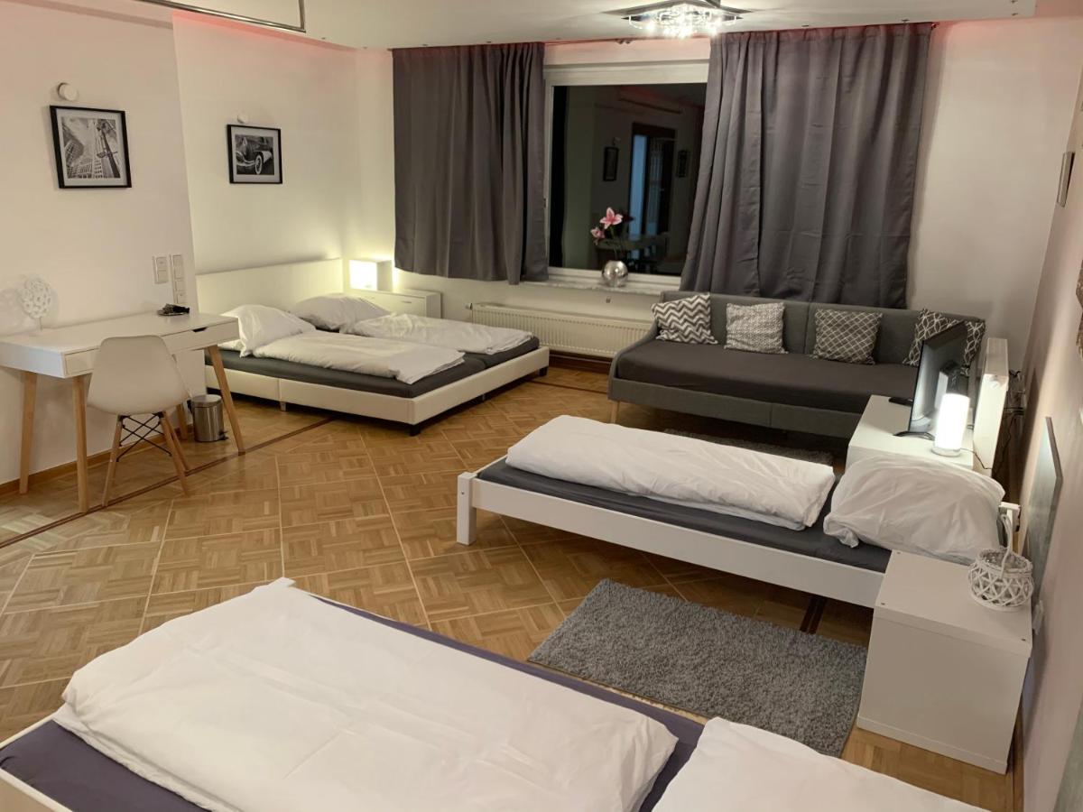 Aschaffapartment 4 Schlafzimmer Bis 10 Personen Bei Aschaffenburg Mainaschaff Extérieur photo