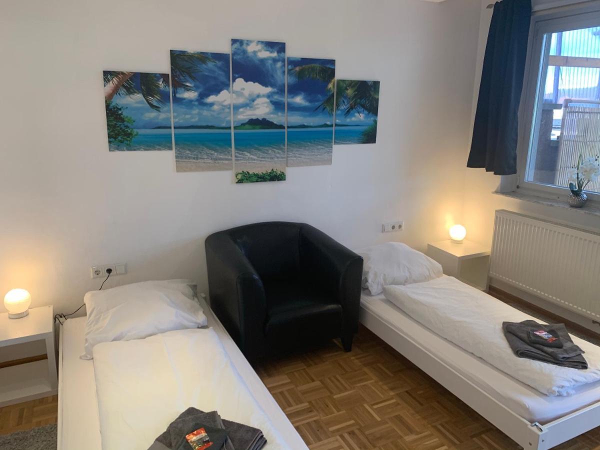 Aschaffapartment 4 Schlafzimmer Bis 10 Personen Bei Aschaffenburg Mainaschaff Extérieur photo